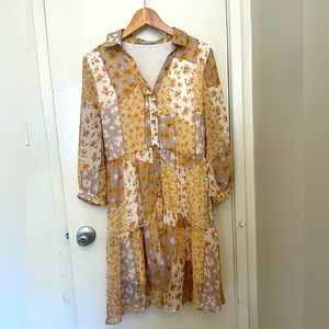Button up dress